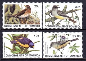 Dominica 1981 Birds Complete Mint MNH Set SC 696-699