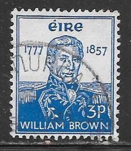 Ireland 161: 3d William Brown, used, F-VF