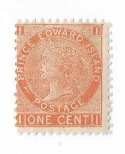 Prince Edward Island Sc #11 1c orange NH FVF