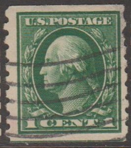 U.S. Scott #412 Washington Stamp - Used Single