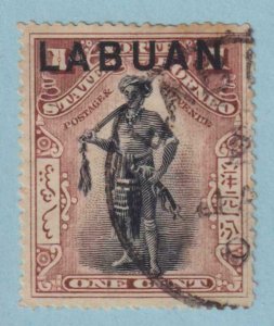 LABUAN 72  POSTALLY USED - NO FAULTS VERY FINE! - (PO) - TWX