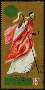 Burundi 93 - Cto - 15fr Dancer / NY World's Fair (1964) +