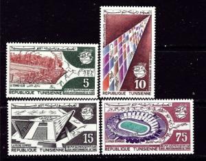 Tunisia 481-83 and 485 Hinged 1967 partial set