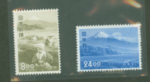 Japan #525-526 Unused