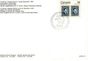 SC754 on Postal Museum postcard