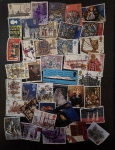 GB Great Britain UK England Stamp Lot Used T19067