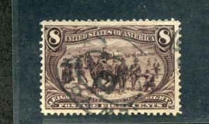 US 289 USED F-VF 8c TRANS-MISS