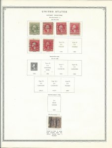 Scott Minuteman Stamp Album For United States Stamps With Stamps