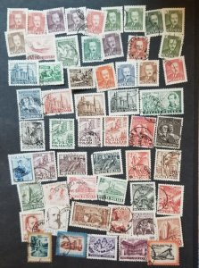 POLAND Vintage Stamp Lot Collection Used T5818