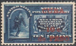 1899 Cuba Stamps Sc E1  US Military Rule Blue Messenger  NEW