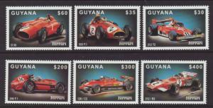 Guyana 3447-3452 Cars MNH VF