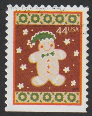 SC# 4427 - (44c)  Gingerbread Man - 10.75x11 - Used Off Paper