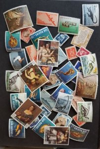 SAN MARINO Stamp Lot Mint Unused MH T4999