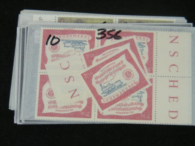 LUXEMBOURG, Excellent Assortment of mostly Modern MINT(many NH) Stamps in 