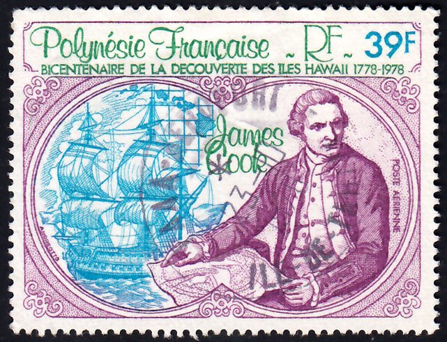 French Polynesia Scott C155 Used.