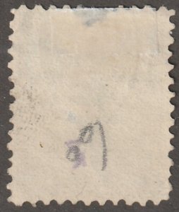 Persian stamp, Scott#407, mint, hinged, violet surcharge, #ed-245