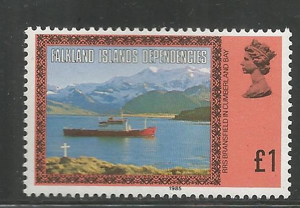 FALKLAND ISLANDS  1L51A  MNH,  BRANSFIELD