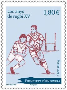 Scott #874 Rugby MNH