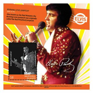 2020/12 - MARSHALL ISLANDS - ELVIS PRESLEY II    1V  complet set    MNH ** T