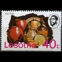 LESOTHO 1976 - Scott# 206 Pottery 40c NH