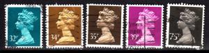 Great Britain MH 145/161 used