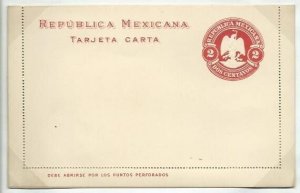 MEXICO Early lettercard - unused...........................................58748