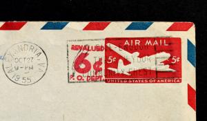 US Stamped Envelope Sc# UC22 Used Entire 