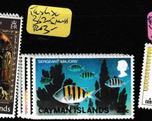 Cayman Islands Fish SC 352-5 MNH (1gds)