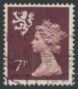 Scotland GB  Machin 7p SG S24  Used   1 band  SC# SMH8  see details