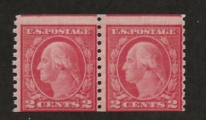 UNITED STATES SC# 455  PAIR  AVF/MNH