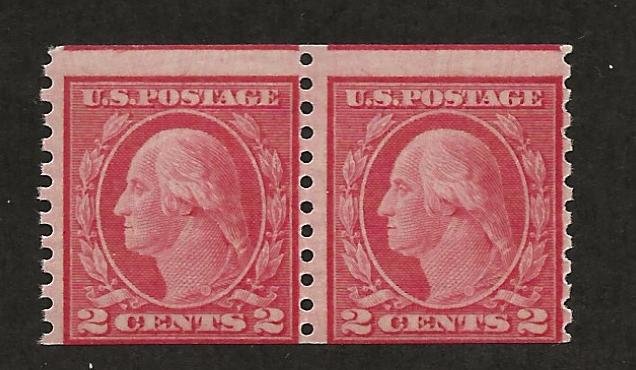 UNITED STATES SC# 455  PAIR  AVF/MNH