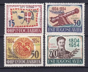 1954 - Yugoslavia Trieste (ZoneB) - Sc#105-108 - MNH**