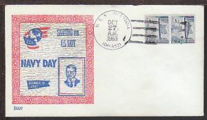 Navy Day 1963 USS Ingersoll Cover