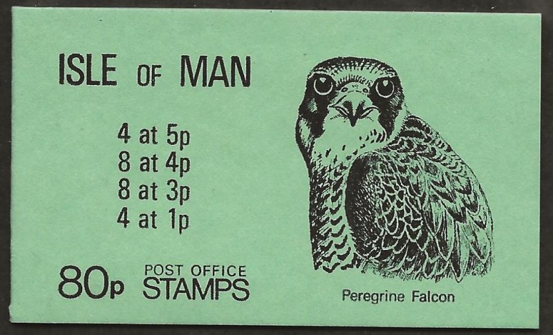 ISLE OF MAN SC# 190 COMP BKLT OF 2/146c, 2/190a  FVF/MNH