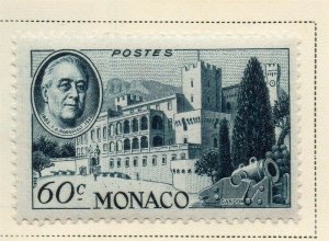 Monaco 1946 Early Issue Fine Mint Hinged 60c. 325427