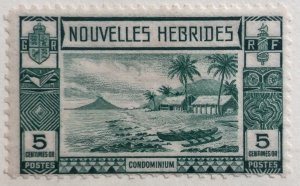 AlexStamps FRENCH NEW HEBRIDES #55 FVF Mint 