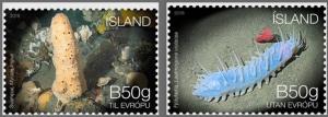 H01 Iceland 2018 Seabed Ecosystem Deep Sea Creatures MNH ** Postfrisch