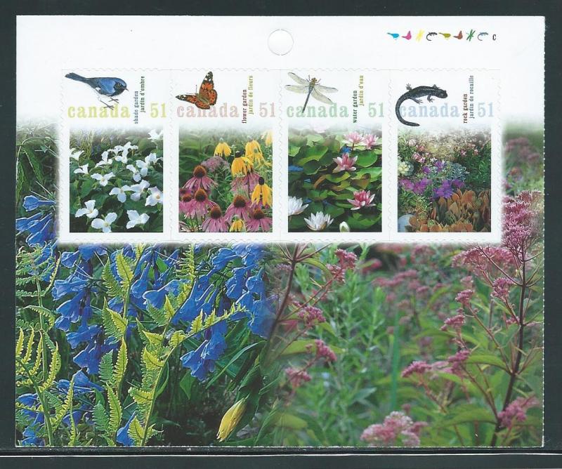 Canada 2145a-d 2006 Gardens MNH