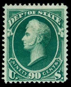 MOMEN: US STAMPS #O67 MINT OG H OFFICIAL