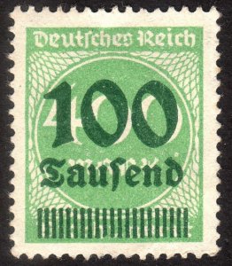 1923, Germany, 100.000Mk, MNG, Sc 254