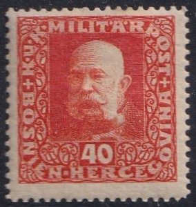 Bosnia & Herzegovina 95 (mhr) 40h Franz Josef I, ver (1916)