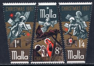 2070 - Malta 1967 - Christmas - MNH Set