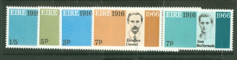 Ireland #207A/209A/211A/213A Mint (NH) Single (Complete Set)