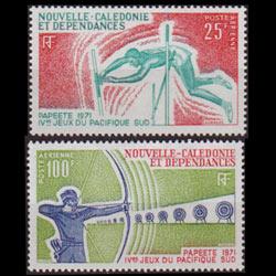 NEW CALEDONIA 1971 - Scott# C82-3 S.P.Games Set of 2 NH