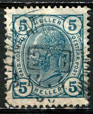 Austria; 1904: Sc. # 89a: O/Used Single Stamp