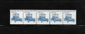 US Stamps: #1906; 17c Electric Auto 1917 Coil ; #4 PNC5; MNH