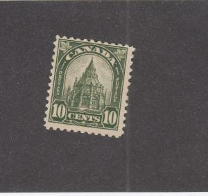 CANADA (MK1572) # 173  FVF-MNH  10cts LIBRARY OF PARLIAMENT/OLI-GRN  CAT VAL $20