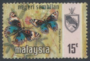 Negri Sembilan  SC# 90 Used  Butterflies see details & scans