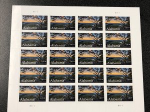 US 5360 ALABAMA SHEET OF 20 FOREVER STAMPS Mint Never Hinged