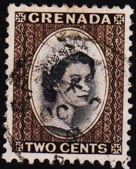 Grenada. 1953 2c S.G.214 Fine Used